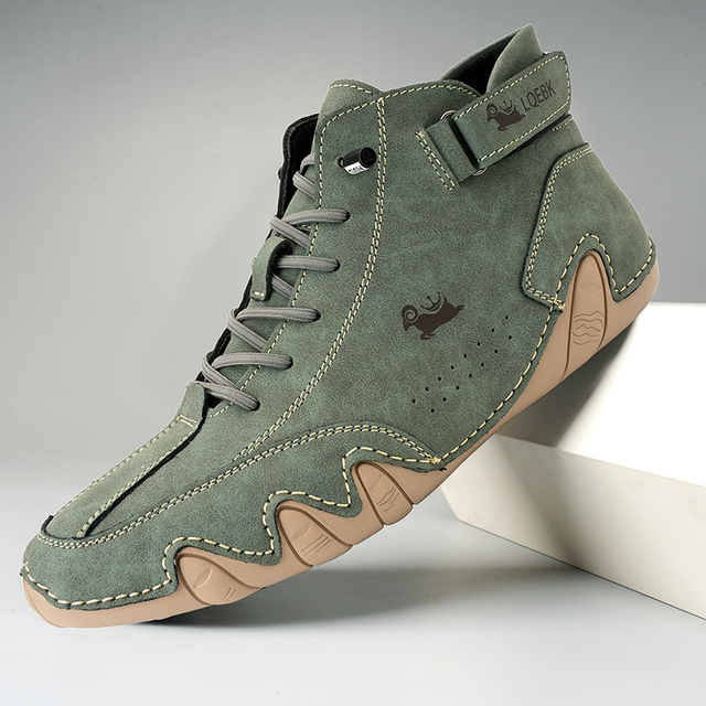 Zapatos Descalzos Antideslizantes con Cuero Transpirable | Ideales para Primavera y Otoño