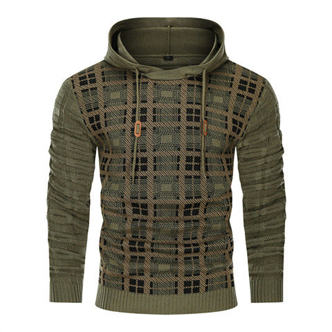 Sweater de Cuello Redondo Ajustado de Manga Larga, Ideal para Otoño