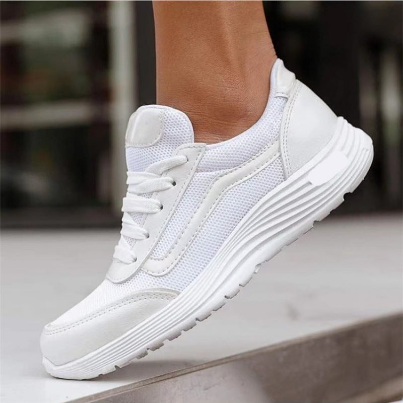 Zapatillas Deportivas Bajas con Cordones y Forro de Malla | Ideales para Todas las Temporadas