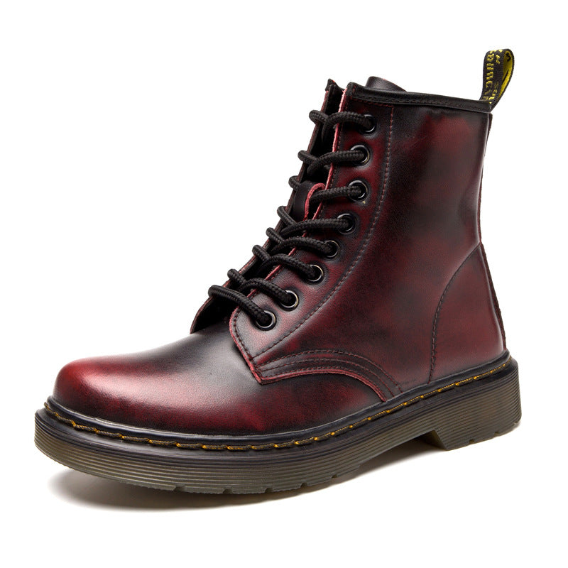 Botas de Cuero Martín con Suela Duradera | Ideal para Otoño e Invierno