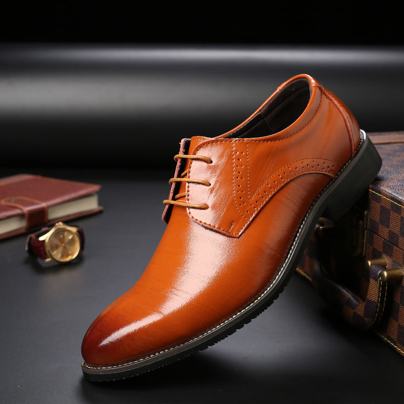 Zapatos Formales de Cuero para Negocios en Tallas Grandes | Ideales para Todas las Temporadas