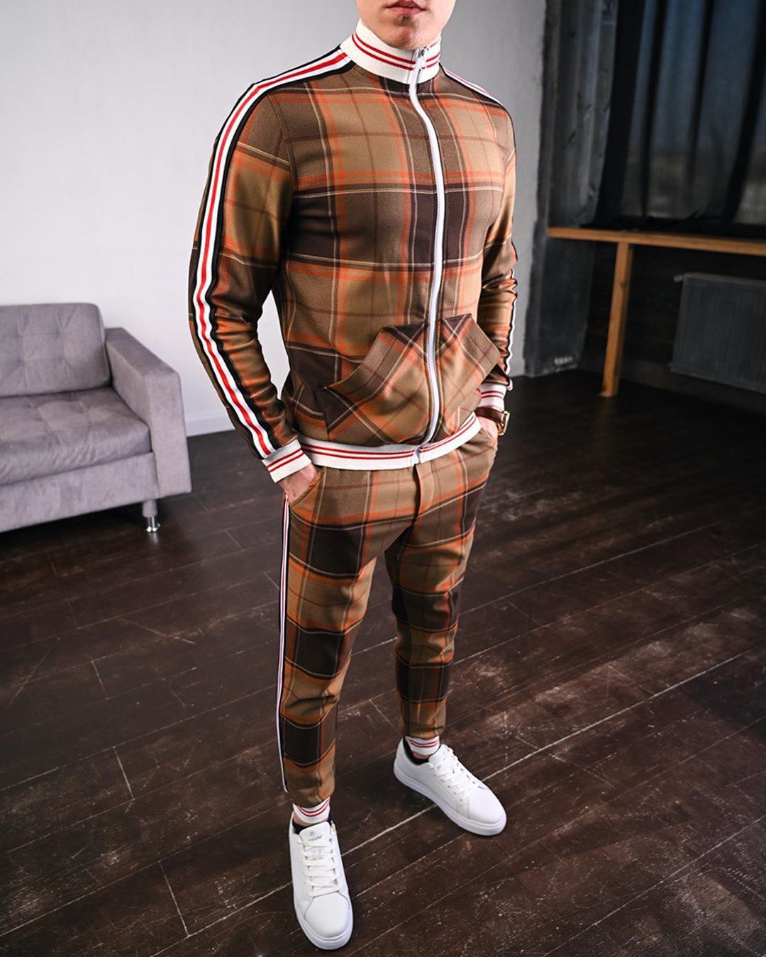 conjunto de ropa deportiva para hombres en tallas grandes | ideal para todas las estaciones