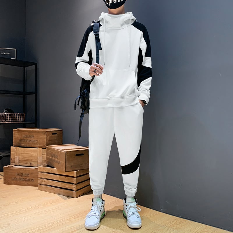 Conjunto de Suéter con Capucha para Hombre | Ideal para Otoño