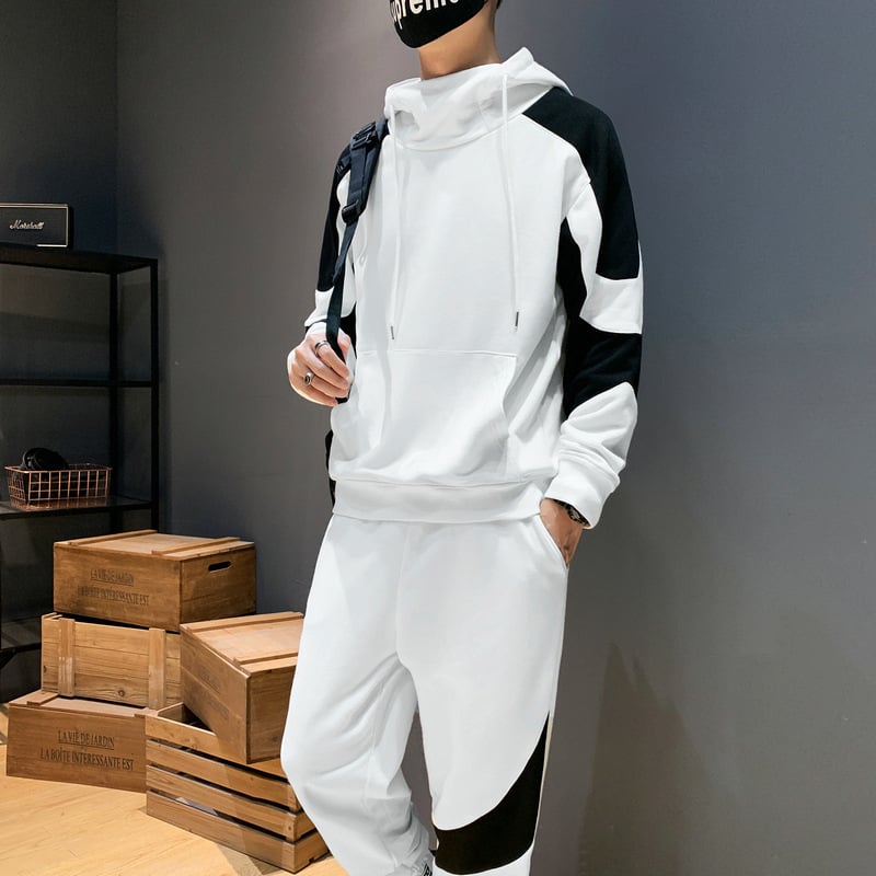 Conjunto de Suéter con Capucha para Hombre | Ideal para Otoño