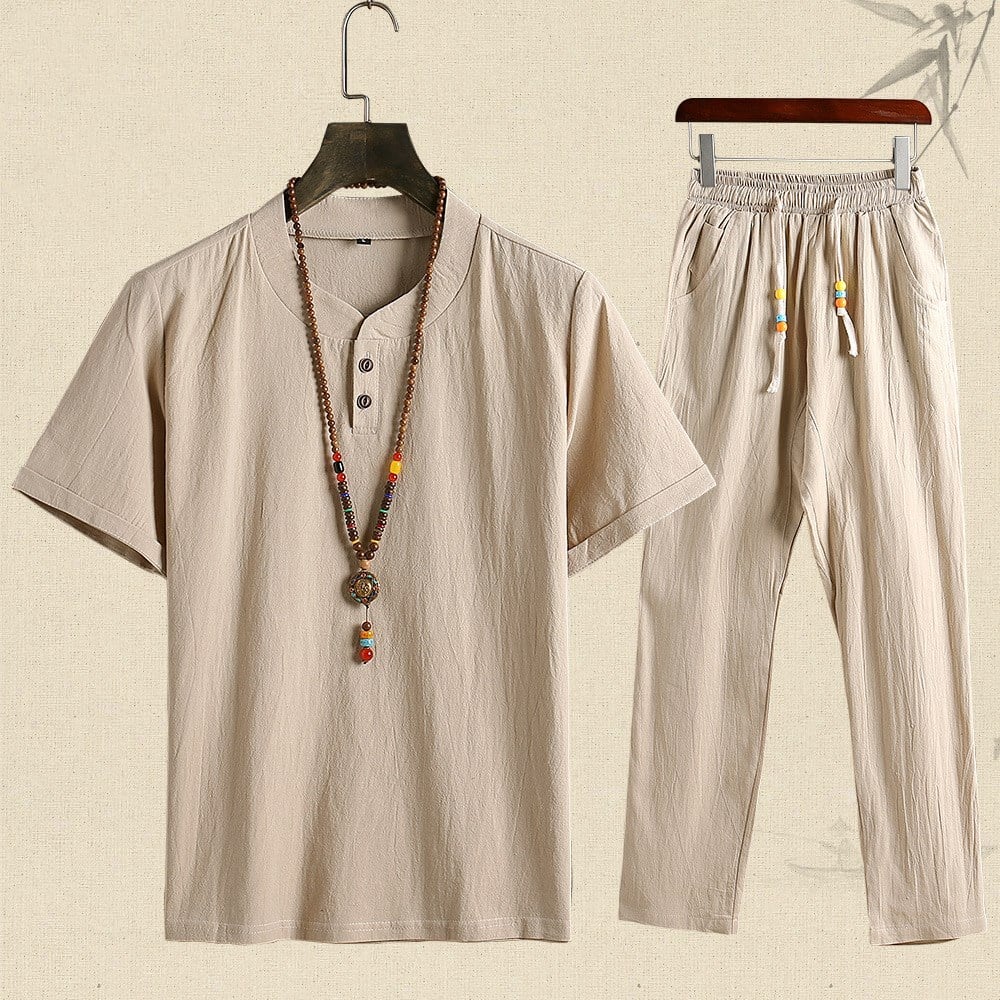 Conjunto de dos piezas único y cómodo – Ideal para el verano