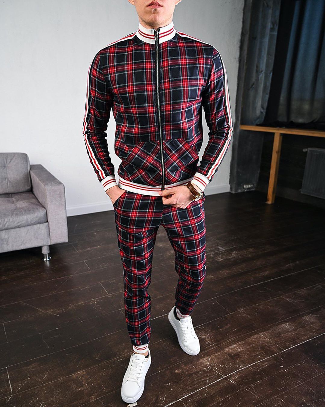 conjunto de ropa deportiva para hombres en tallas grandes | ideal para todas las estaciones