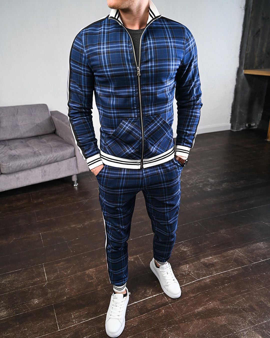 conjunto de ropa deportiva para hombres en tallas grandes | ideal para todas las estaciones