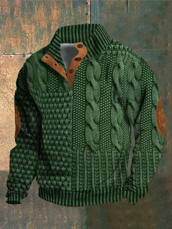 Suéter de Punto Cálido para Hombre I Ideal para Otoño e Invierno