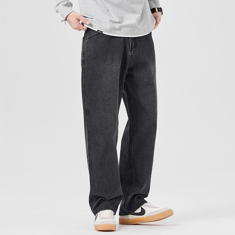 Jeans Holgados de Talle Medio Ideales para Primavera y Otoño