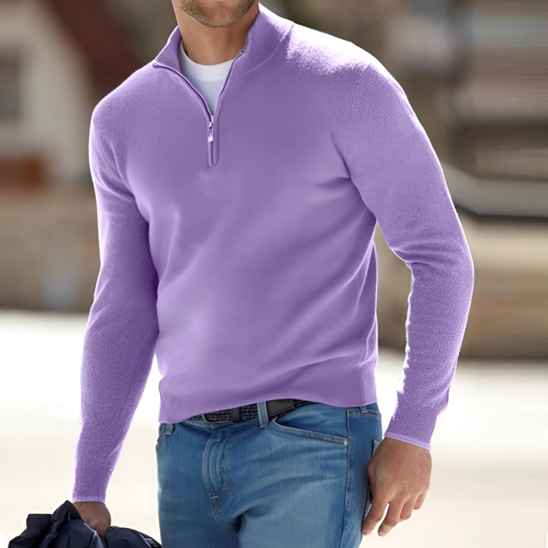 Suéter de Punto Suave para Hombre I Ideal para Otoño e Invierno