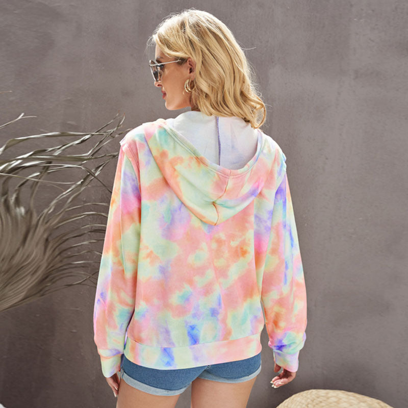Chaqueta con Capucha y Cremallera de Manga Larga | Ideal para Primavera y Otoño