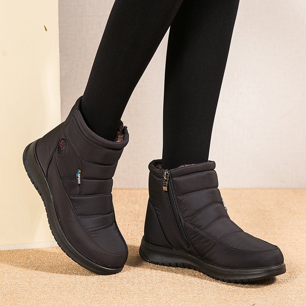 Botas Impermeables Antideslizantes para Nieve con Forro Caliente – Ideales para Invierno