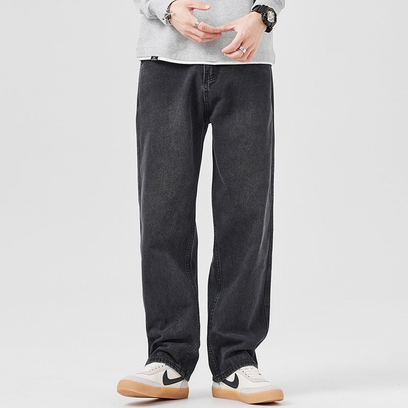 Jeans Holgados de Talle Medio Ideales para Primavera y Otoño