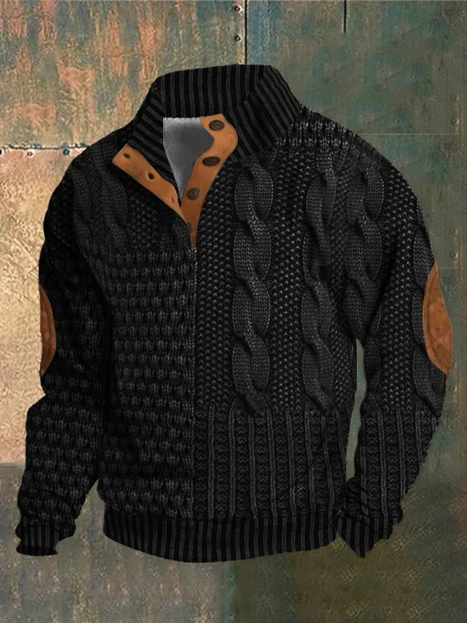 Suéter de Punto Cálido para Hombre I Ideal para Otoño e Invierno
