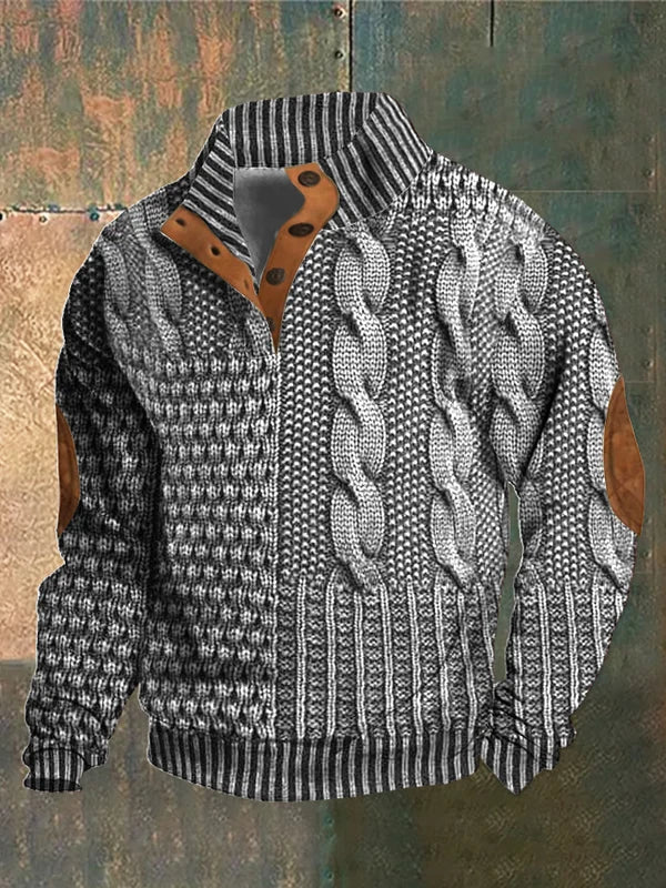 Suéter de Punto Cálido para Hombre I Ideal para Otoño e Invierno