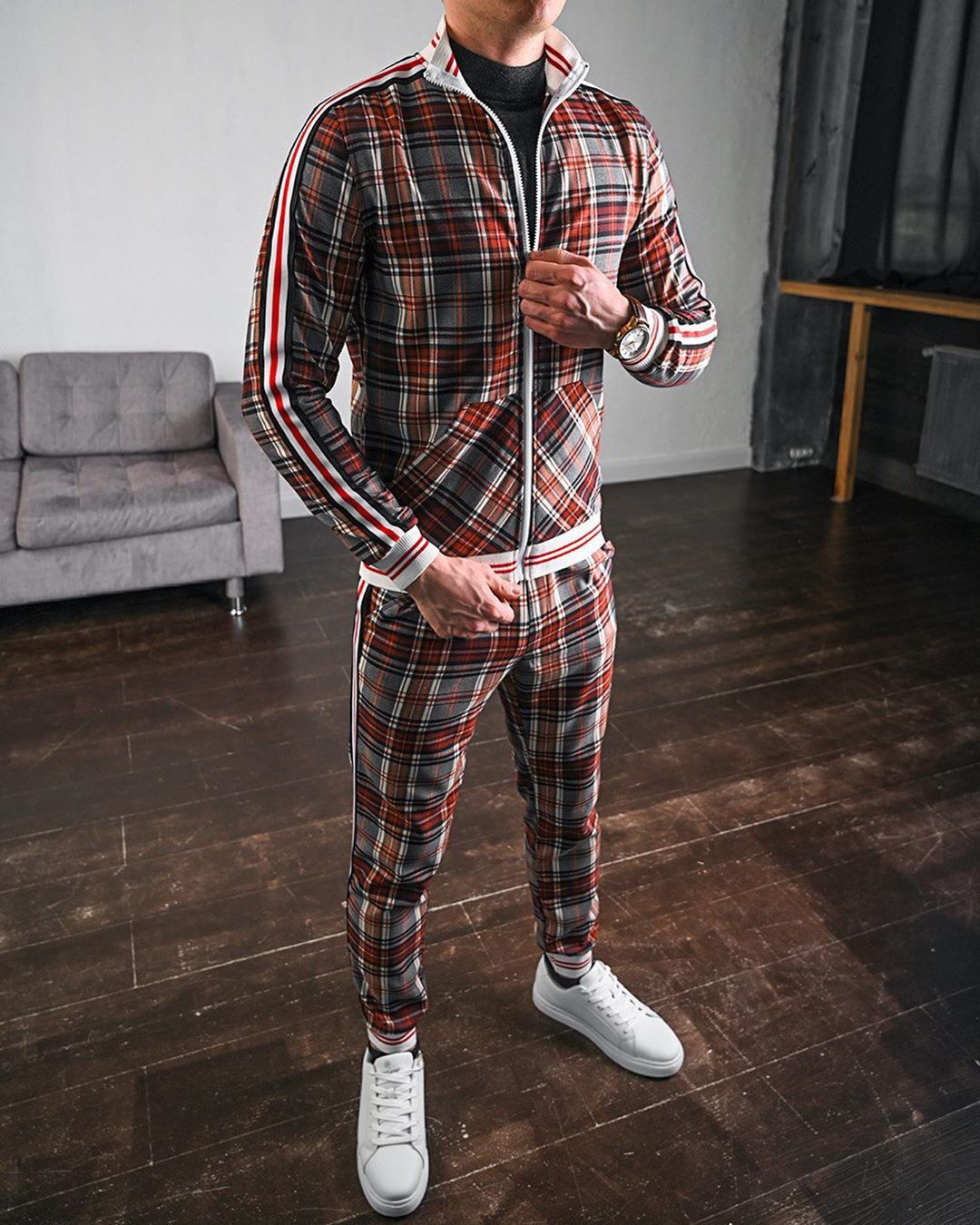 conjunto de ropa deportiva para hombres en tallas grandes | ideal para todas las estaciones