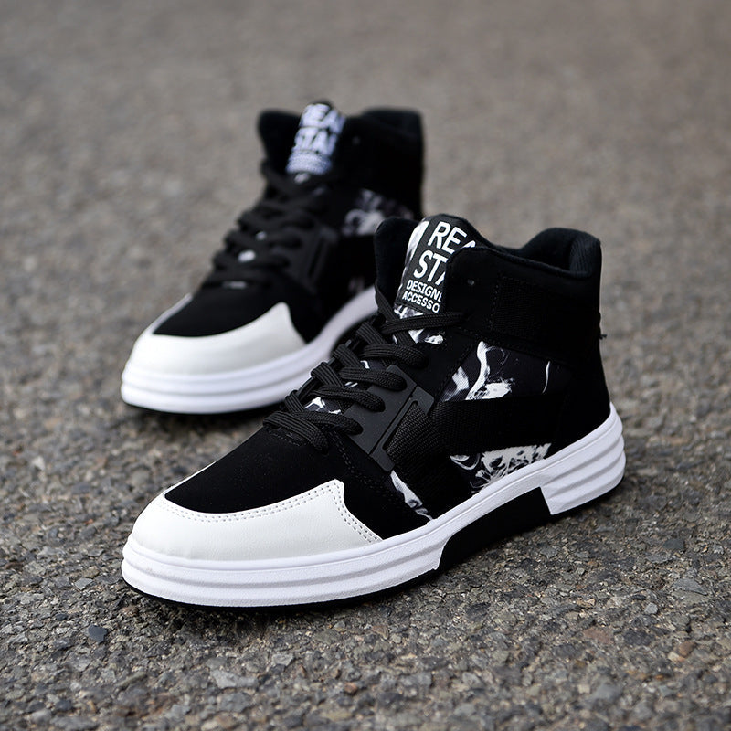 Zapatillas Mid-Top Camufladas con Suela de Goma | Ideales para Todas las Temporadas