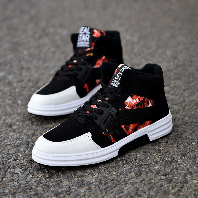 Zapatillas Mid-Top Camufladas con Suela de Goma | Ideales para Todas las Temporadas