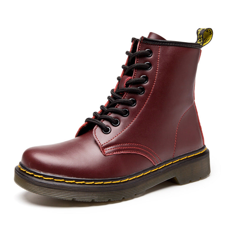 Botas de Cuero Martín con Suela Duradera | Ideal para Otoño e Invierno