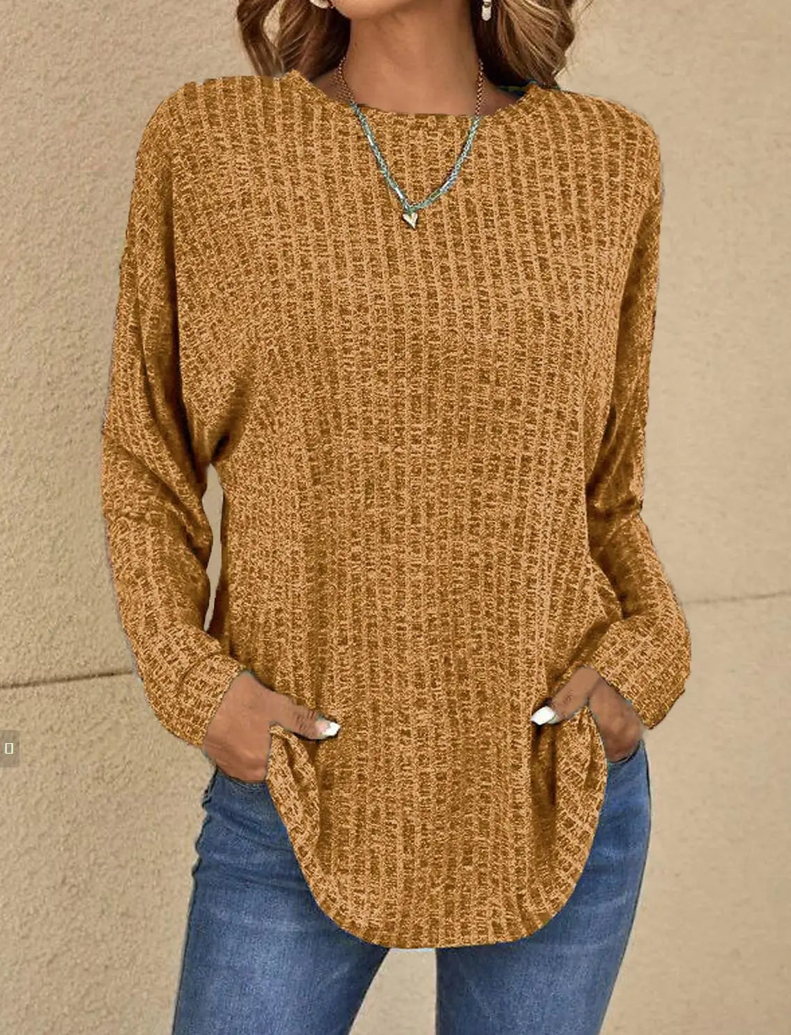Blusa de Punto para Mujer I Ideal para Primavera y Otoño
