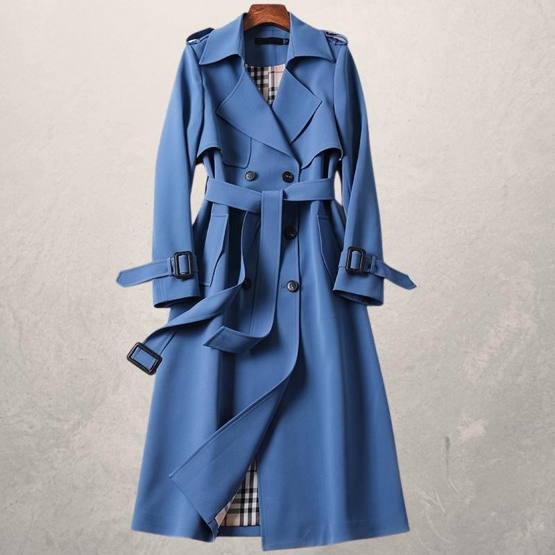 Trench de Mujer de Largo Medio con Cinturón | Ideal para Otoño