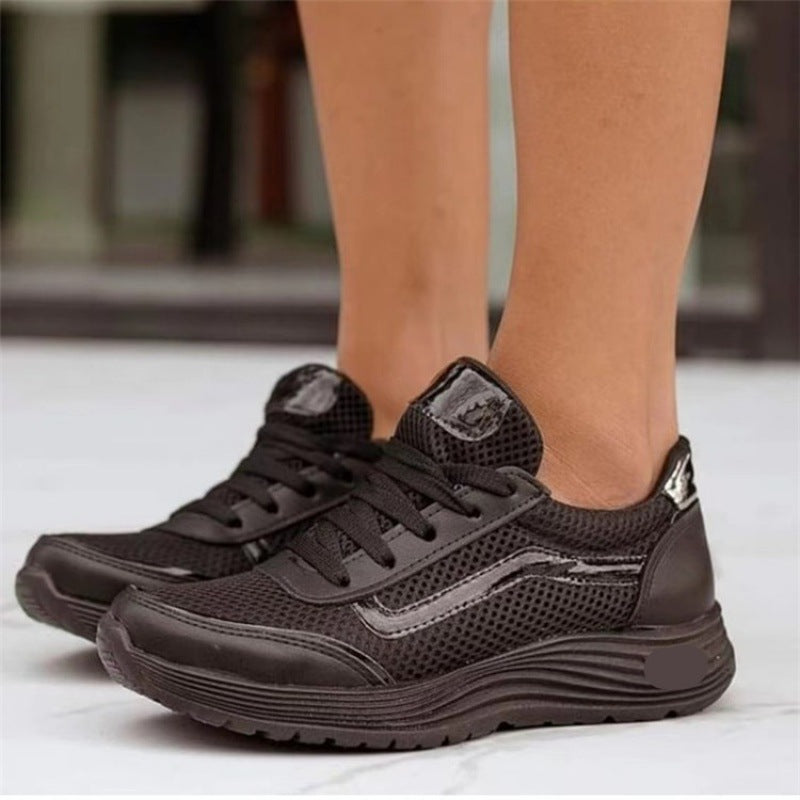Zapatillas Deportivas Bajas con Cordones y Forro de Malla | Ideales para Todas las Temporadas