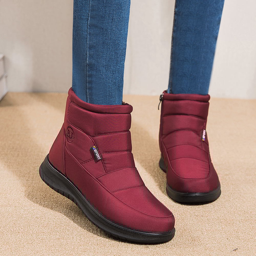 Botas Impermeables Antideslizantes para Nieve con Forro Caliente – Ideales para Invierno