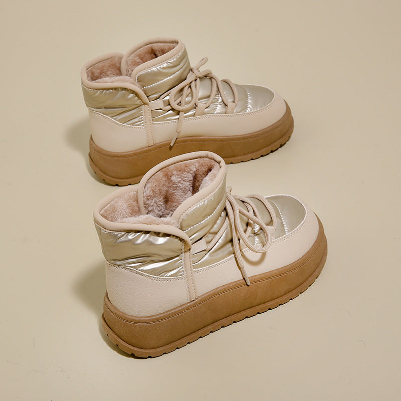 Botas de Nieve Alto Forradas en Polar | Ideales para el Invierno