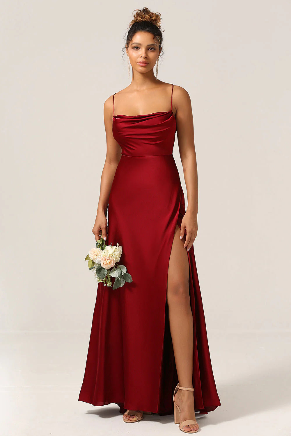 Vestido Largo y Fluido con Espalda Abierta | Ideal para Primavera y Verano
