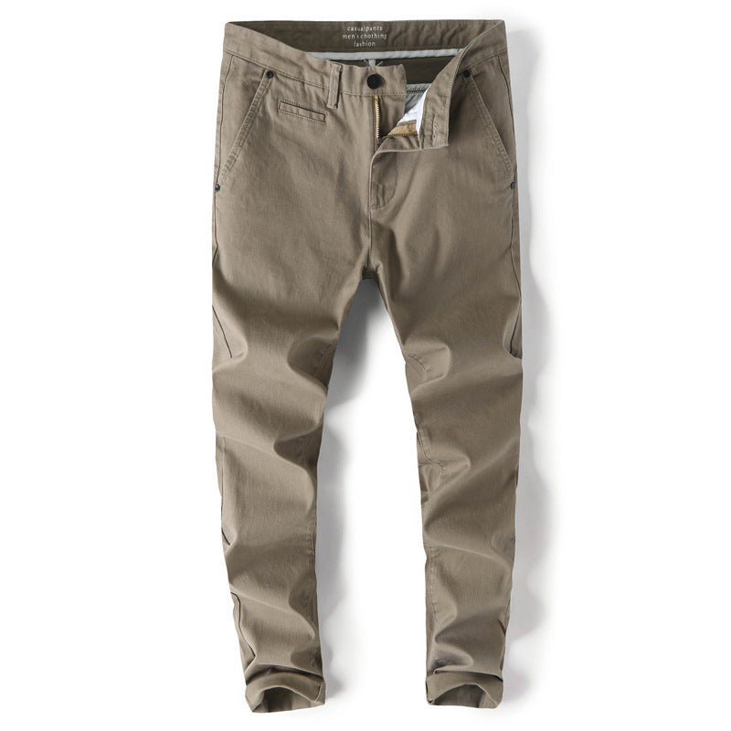 Pantalones Rectos Slim Fit para Hombres, Ideales para Otoño