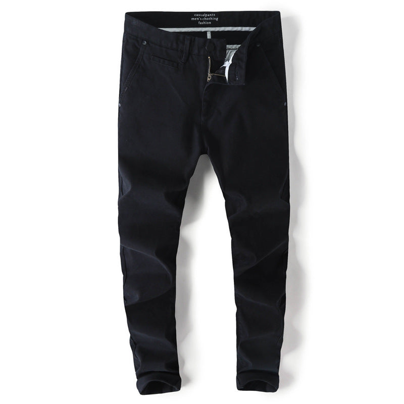 Pantalones Rectos Slim Fit para Hombres, Ideales para Otoño