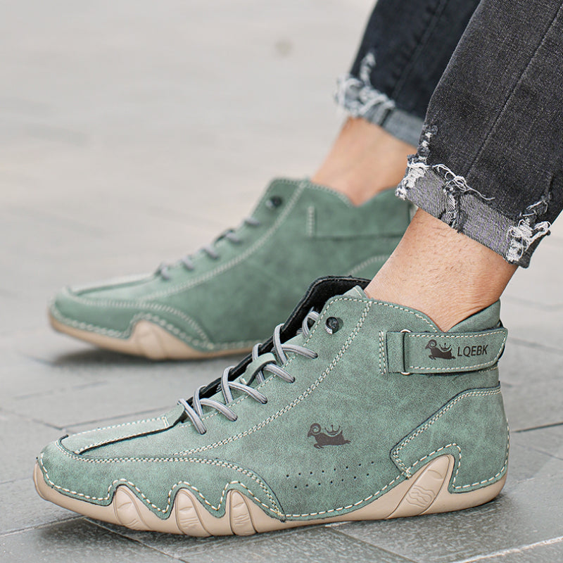 Zapatos Descalzos Antideslizantes con Cuero Transpirable | Ideales para Primavera y Otoño