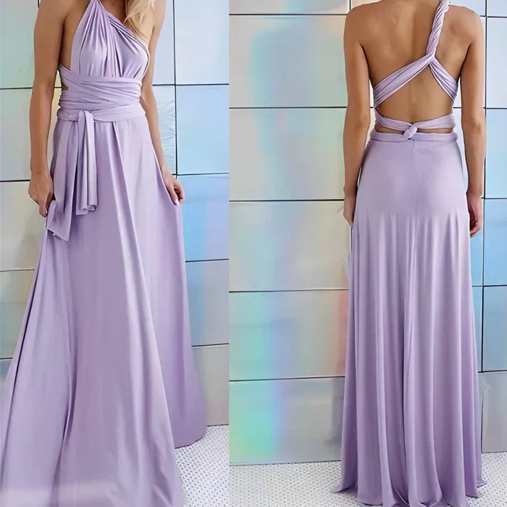Vestido Envolvente Convertible con Tirantes Ajustables | Ideal para Primavera y Verano