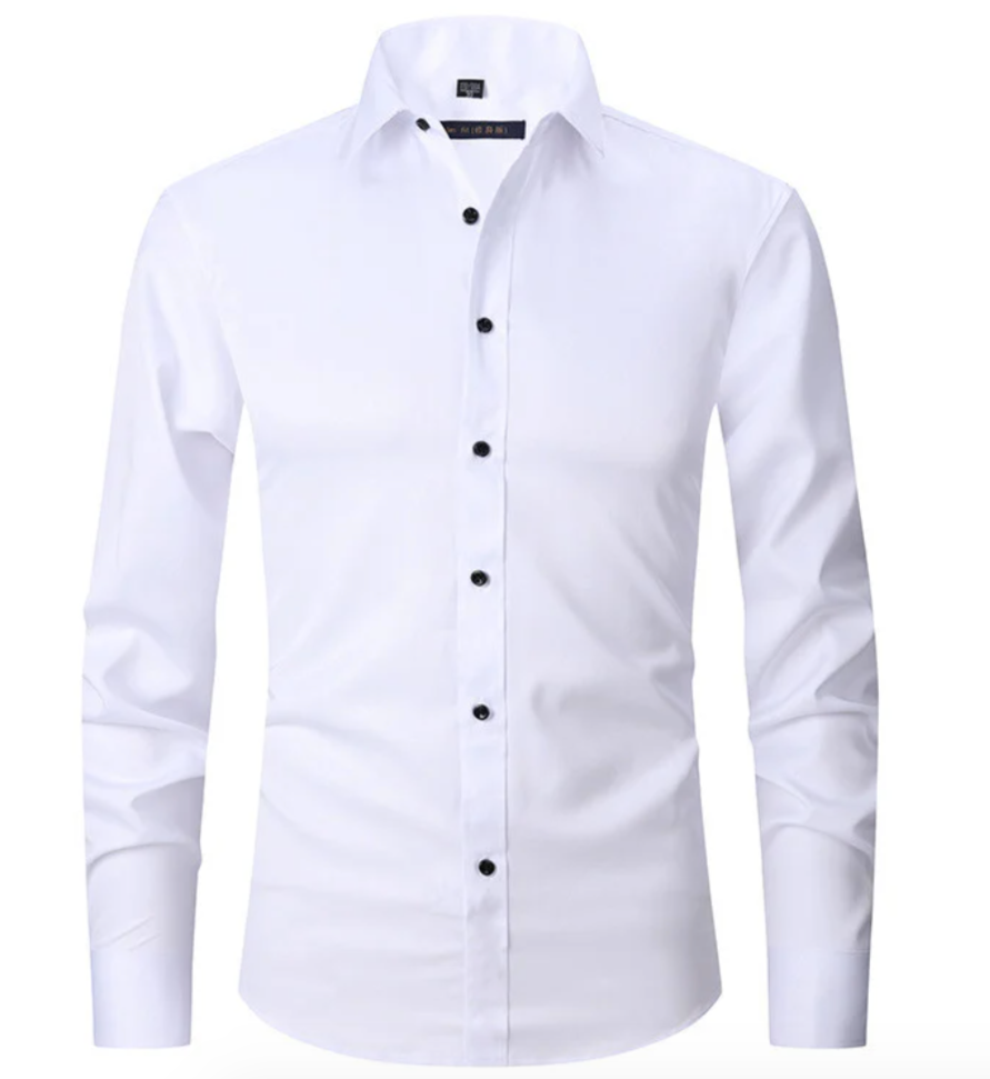 Camisa de Hombre con Súper Elasticidad | Ideal para Todas las Estaciones