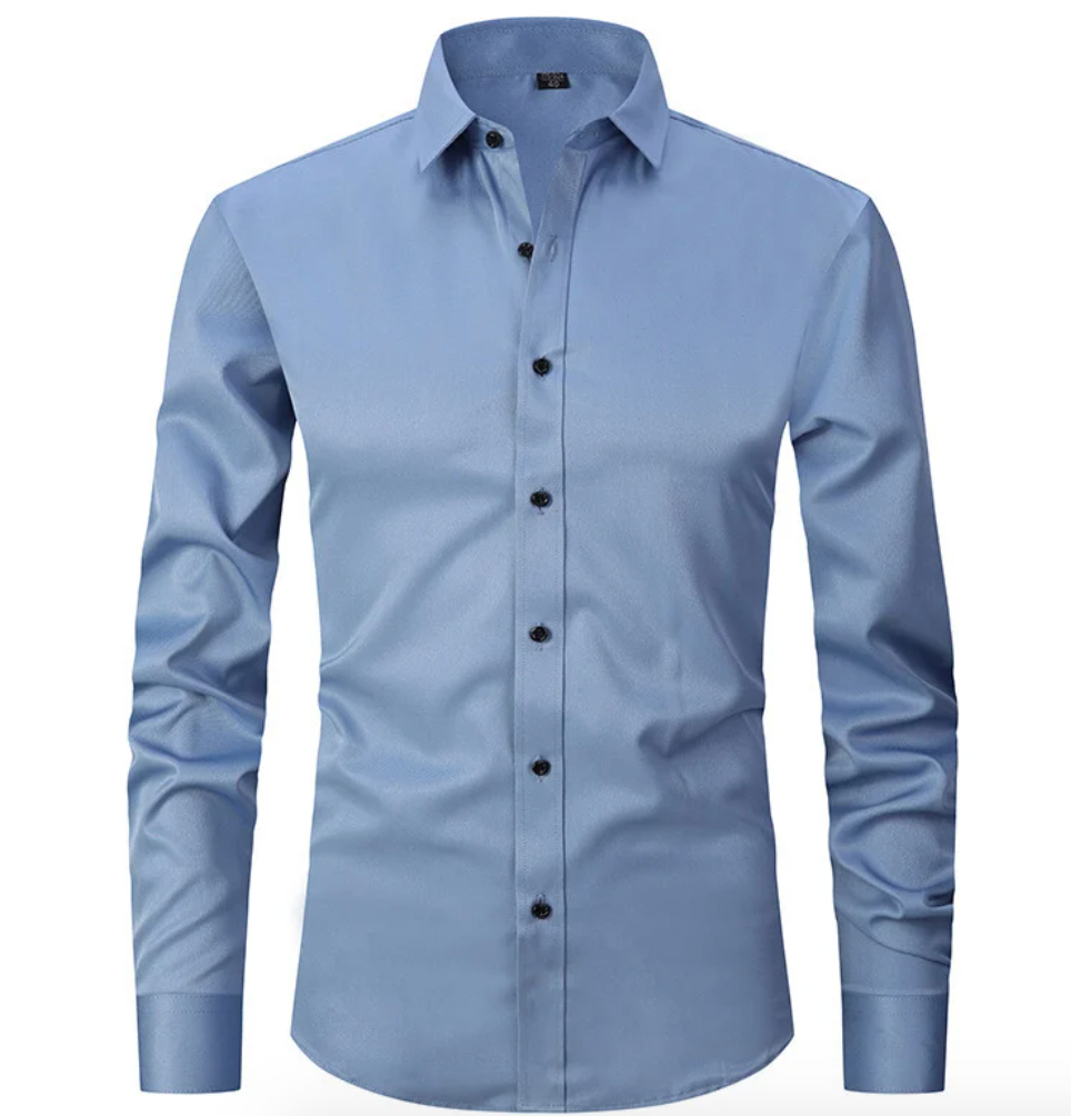Camisa de Hombre con Súper Elasticidad | Ideal para Todas las Estaciones