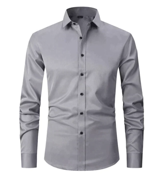 Camisa de Hombre con Súper Elasticidad | Ideal para Todas las Estaciones