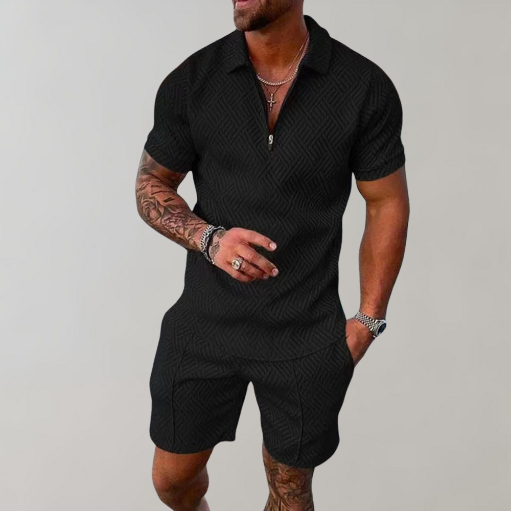 Conjunto de Verano para Hombre con Polo y Shorts | Ideal para Primavera y Verano