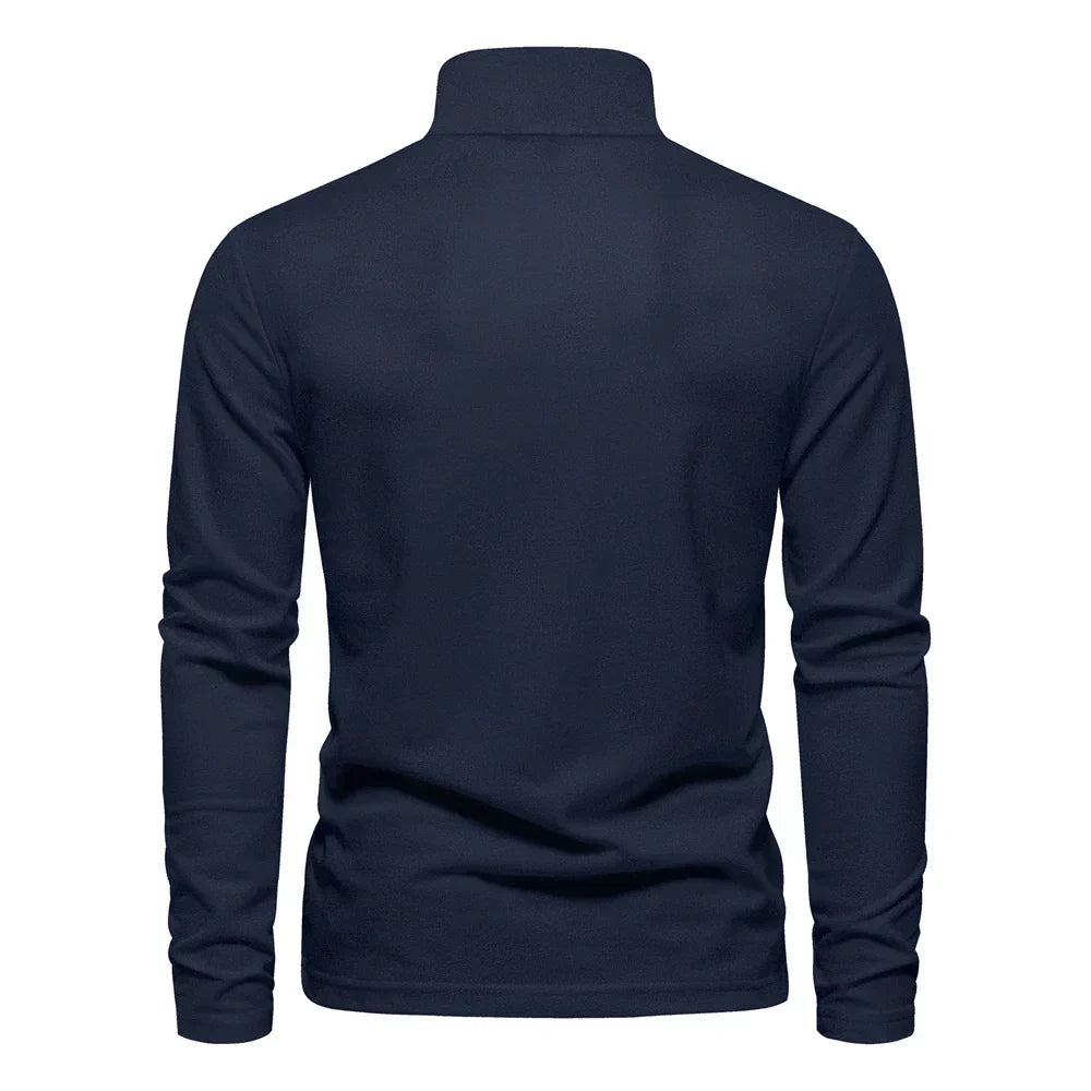 Camisa Polo de Manga Larga para Hombre con Tejido Transpirable | Ideal para Primavera y Otoño