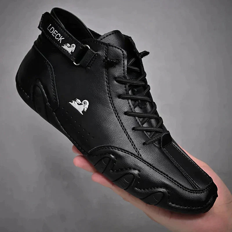Zapatos Descalzos Antideslizantes con Cuero Transpirable | Ideales para Primavera y Otoño