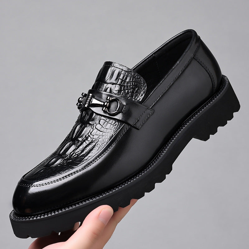 Zapatos de Negocios de Cuero Genuino para Hombres | Ideal para Todas las Temporadas