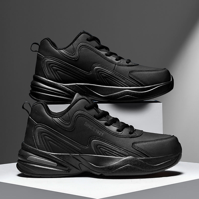 Zapatos de Viaje Impermeables de Cuero Antideslizantes con Suela Resistente al