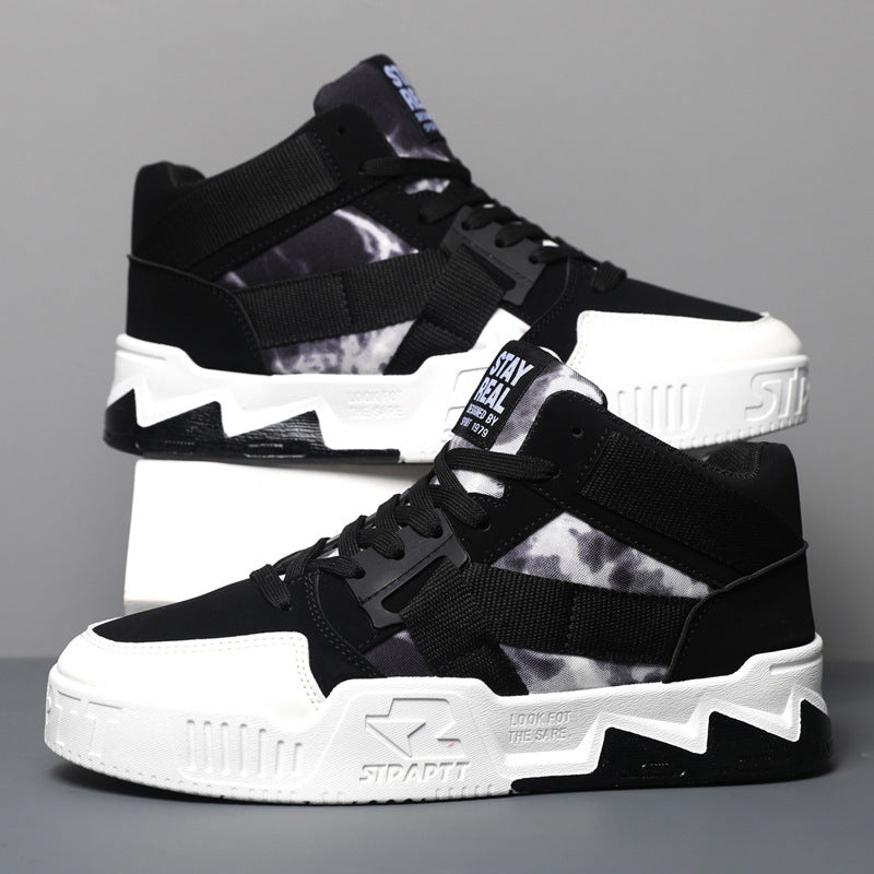 Zapatillas Mid-Top Camufladas con Suela de Goma | Ideales para Todas las Temporadas