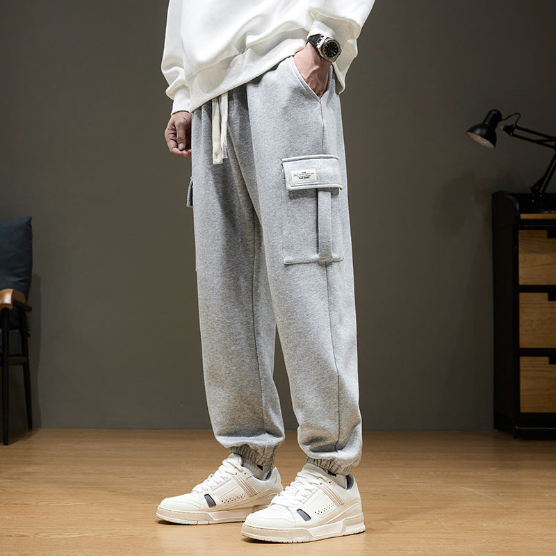 Pantalones Deportivos de Talla Grande con Cintura Alta – Ideales para Primavera y Otoño
