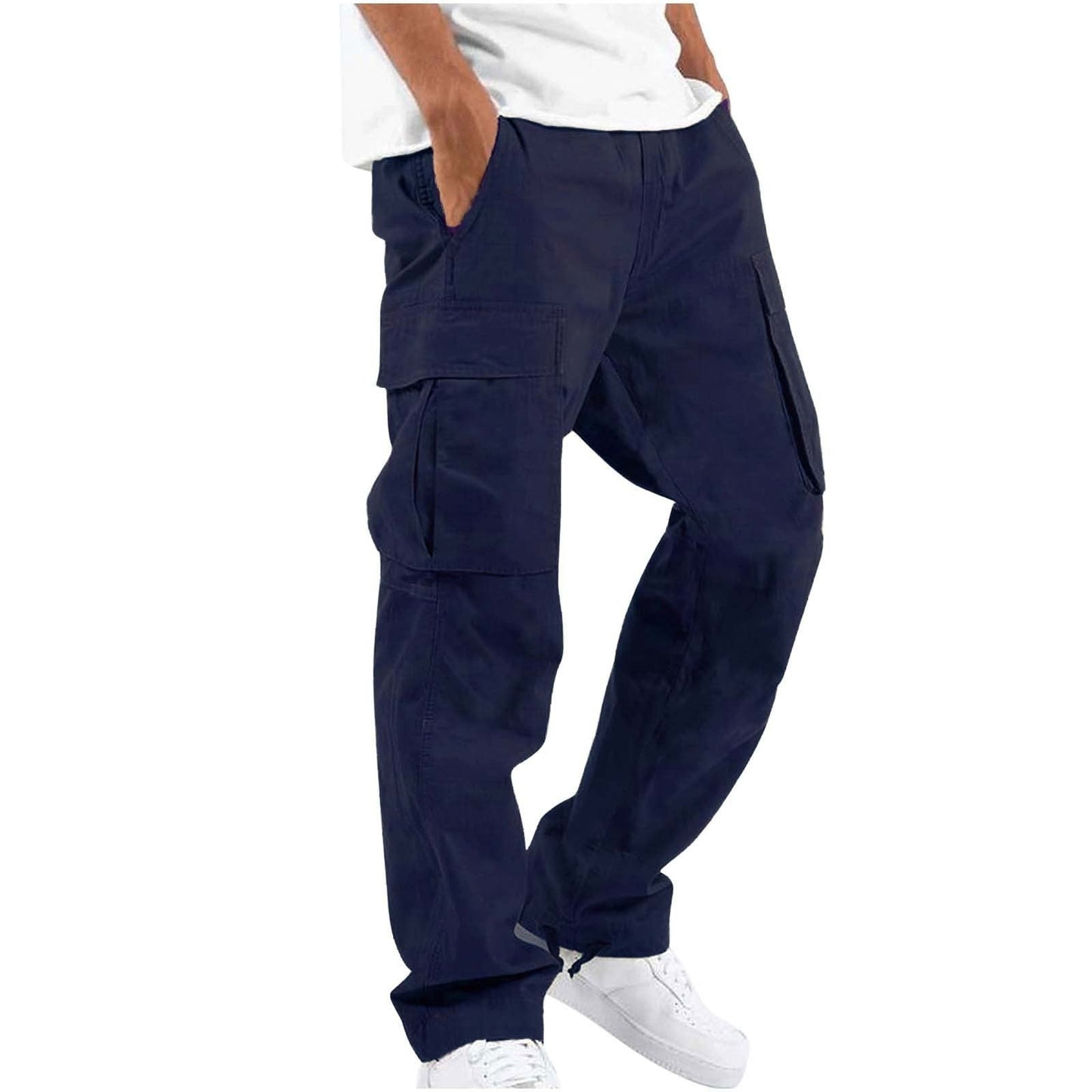 Pantalones Cargo Elásticos para Hombre con Múltiples Bolsillos I Ideales para Todas las Estaciones