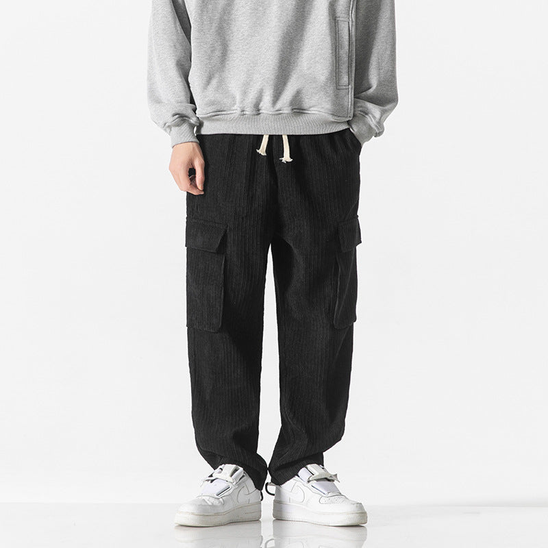Pantalones Holgados de Pana para Hombre – Ideales para el Invierno