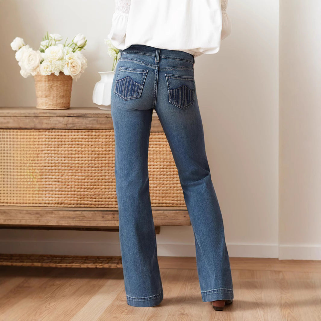 Jeans Skinny de Talle Medio | Ideales para Todas las Estaciones