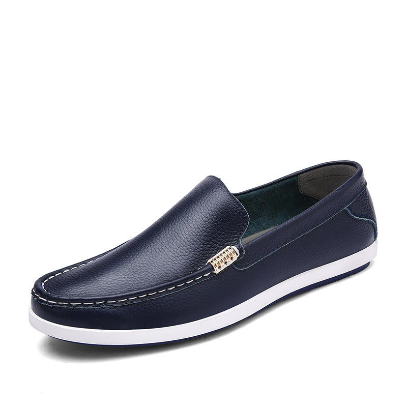Zapatos de Cuero para Hombre con Suela Blanda y Transpirables | Ideales para el Verano