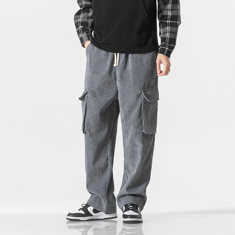 Pantalones Holgados de Pana para Hombre – Ideales para el Invierno