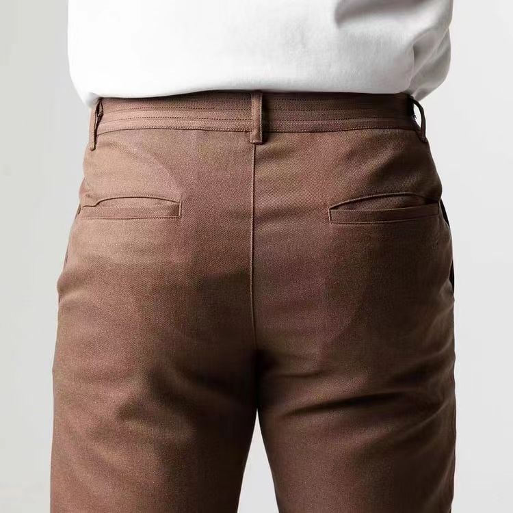 Pantalones Chinos de Hombre con Ajuste Cónico I Ideales para Primavera y Otoño