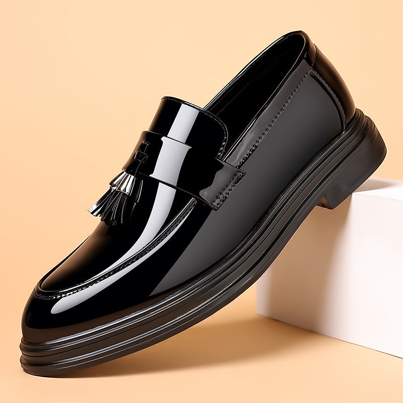Zapatos de Cuero para Hombres Talla Grande con Suela de Goma Blanda | Ideales para Todas las Temporadas